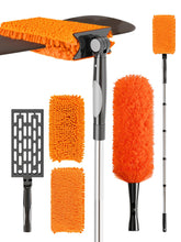 FEXIA ceiling fan cleaner extension pole reaching high ceilings safely