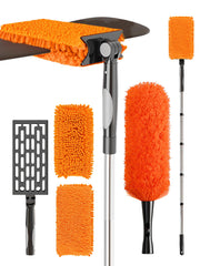FEXIA ceiling fan cleaner extension pole reaching high ceilings safely