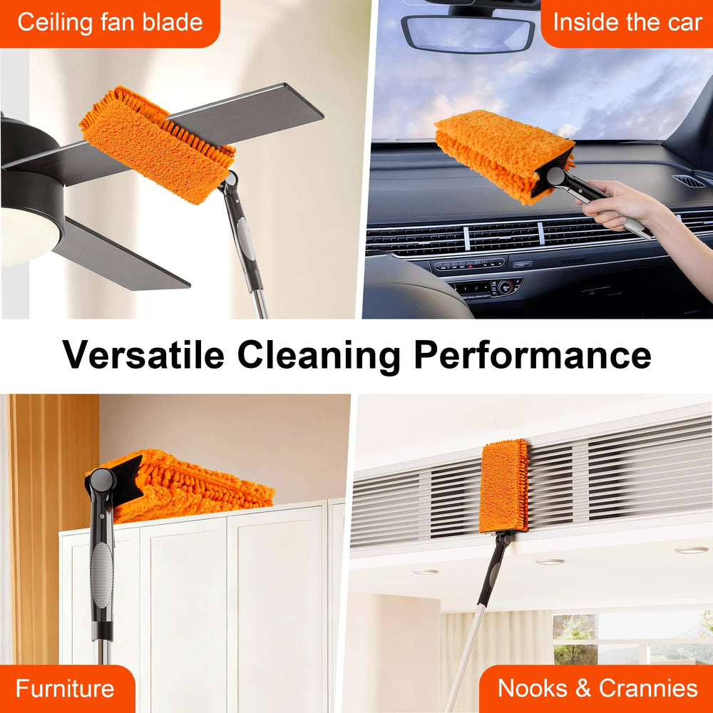 FEXIA tool set cleaning blinds, baseboards, and walls