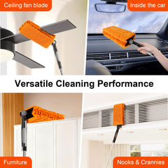 FEXIA tool set cleaning blinds, baseboards, and walls
