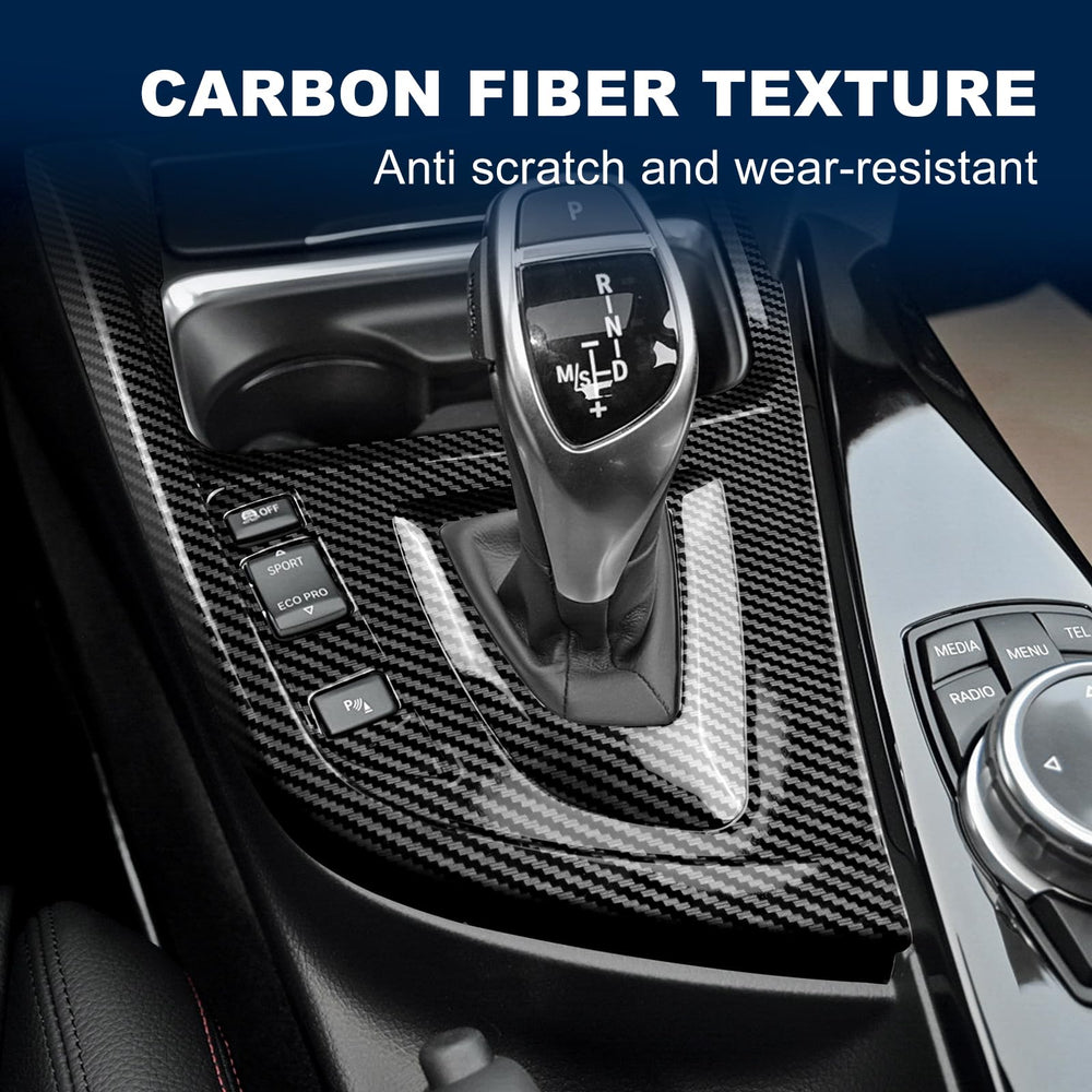 FEXIDA F32/F33/F36 carbon fiber center console trim boosts visual appeal