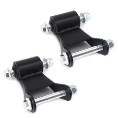 FEXON rear shackle kit on white background for direct-fit replacement