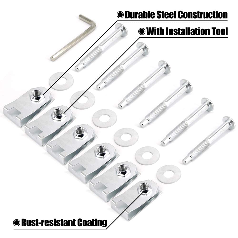 FEXON mounting nuts shown for solid, easy-to-torque connections.