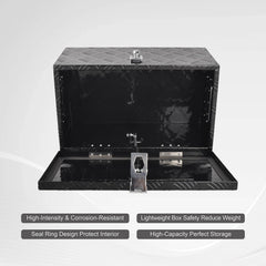 FGJQEFG lock and two keys included for secure storage.
