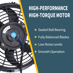 FGJQEFG Slim profile improves engine bay clearance