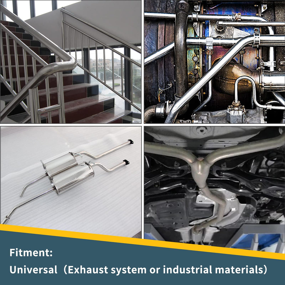 FGJQEFG 2in mandrel pipe, 40in length, ready for quick install.