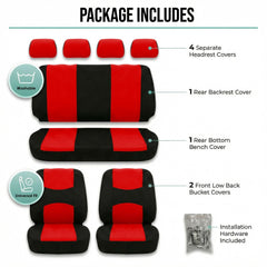 FH Group Bright Flat Cloth provides universal fit for most cars and SUVs.