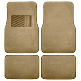 FH Group deluxe driver floor mat with heel pad protects the footwell.