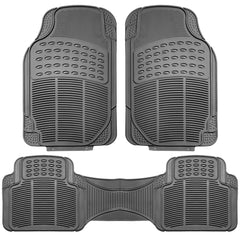 FH Group heavy-duty rubber floor mats with universal fit protect interiors