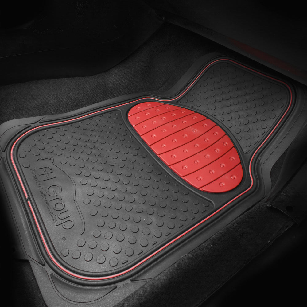 FH Group trim-to-fit floor mats customize to your vehicle's specifications.