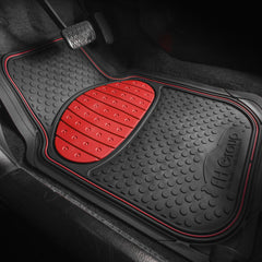 FH Group universal-fit floor mats adapt to most vehicles for a semi-custom fit.