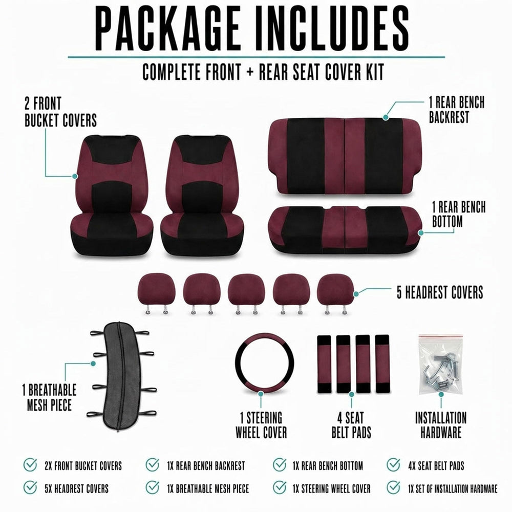 FH Group durable materials provide long-lasting car seat protection