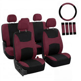 FH Group car seat covers front seat with universal fit and protection