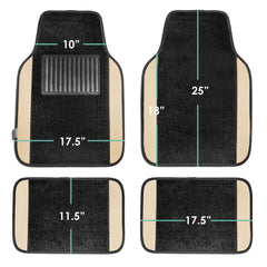 FH Group carpet mats are easy to shake out or wipe clean.