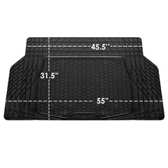 Durable rubber texture highlights the strength of FH Group ClimaProof cargo mat.