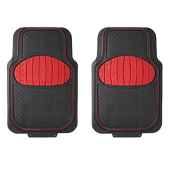 FH Group faux-leather floor mats add a sleek, durable interior look.