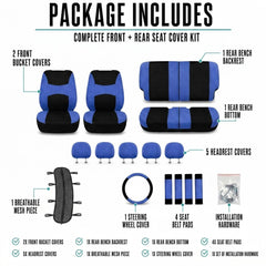 FH Group airbag-compatible stitching ensures safe deployment.