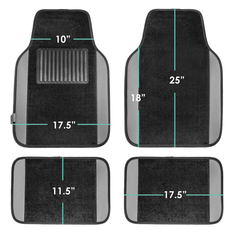 FH Group gray-full-set-mats deliver cohesive style and coverage.