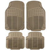 FH Group heavy-duty rubber floor mats shield car interior from mud and spills.