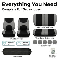 FH Group machine washable design makes cleanup quick and easy.