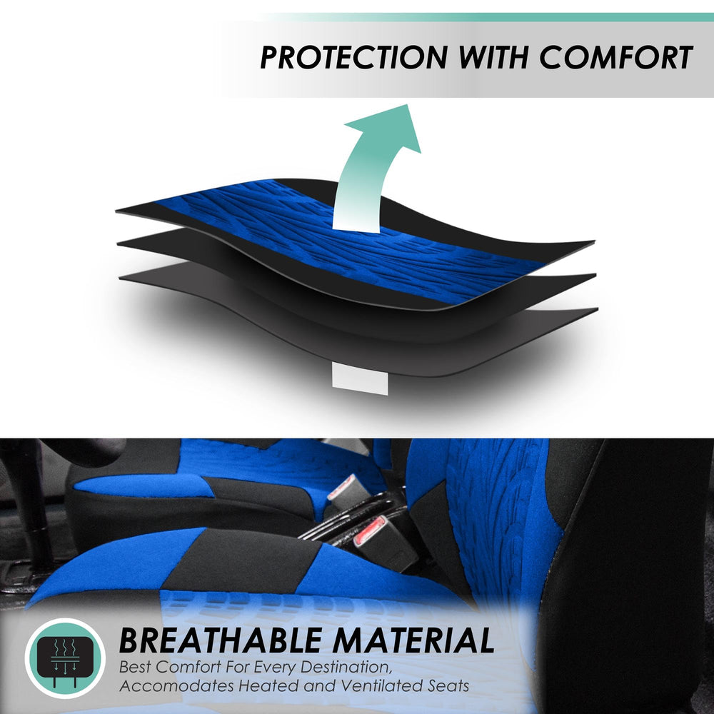 FH Group machine-washable seat cover for quick cleanup after spills