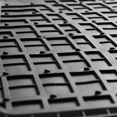 FH Group Premium Liners spill resistance shown by deep ridges keeping carpeting clean.