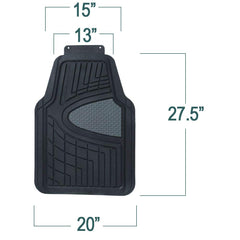 FH Group Premium Liners trim-to-fit edges demonstrate customizable fit for many vehicles.