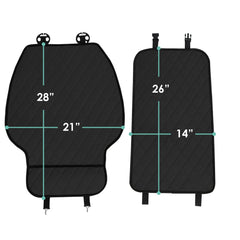 FH Group waterproof seat cover guards upholstery against spills.