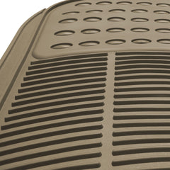 FH Group beige interior floor mats add a sleek, durable look to the cabin