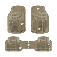 FH Group easy-clean rubber mats simplify shaking out and rinsing away dirt