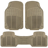 FH Group heavy-duty rubber floor mats with universal fit protect interior from mud, spills, and grime