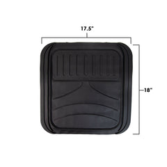 FH Group Monster Eyes Red mats deliver easy-clean performance.
