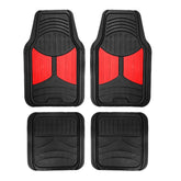 FH Group Monster Eyes Red front mat showcases rugged protection and easy cleanup.