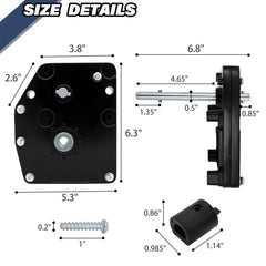 FHRHRY easy 10-minute install with included retainer and bolt.