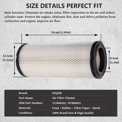 FHSJXR Can-Am Maverick X3 Max Turbo R air filter in protective packaging.