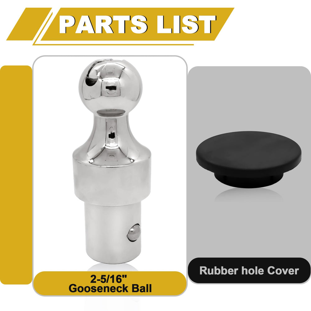 FHRHRY gooseneck ball replacement part 60629 ready for direct swap.