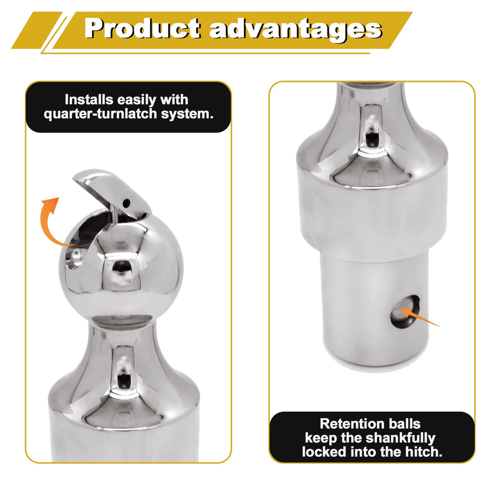 FHRHRY gooseneck kit fits Ford, Chevy, GMC and Nissan puck systems.