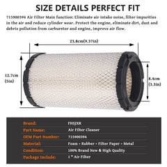 FHSJXR Maverick Trail 1000 air filter preserves performance in dusty conditions