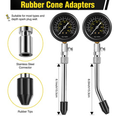 Fiada straight rubber cone adapter for accessible spark plug holes.