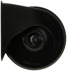 FIAMM AM80SX high-note horn installation view demonstrating universal mounting compatibility.