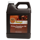 Fiebing's Prime Neatsfoot Oil bottle top view ideal for conditioning and preservation of leather.