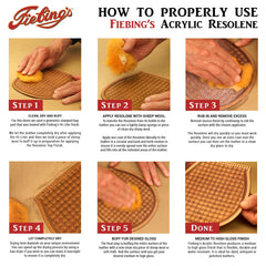 Fiebing's Resolene keeps leather flexible while protecting surfaces during bending.