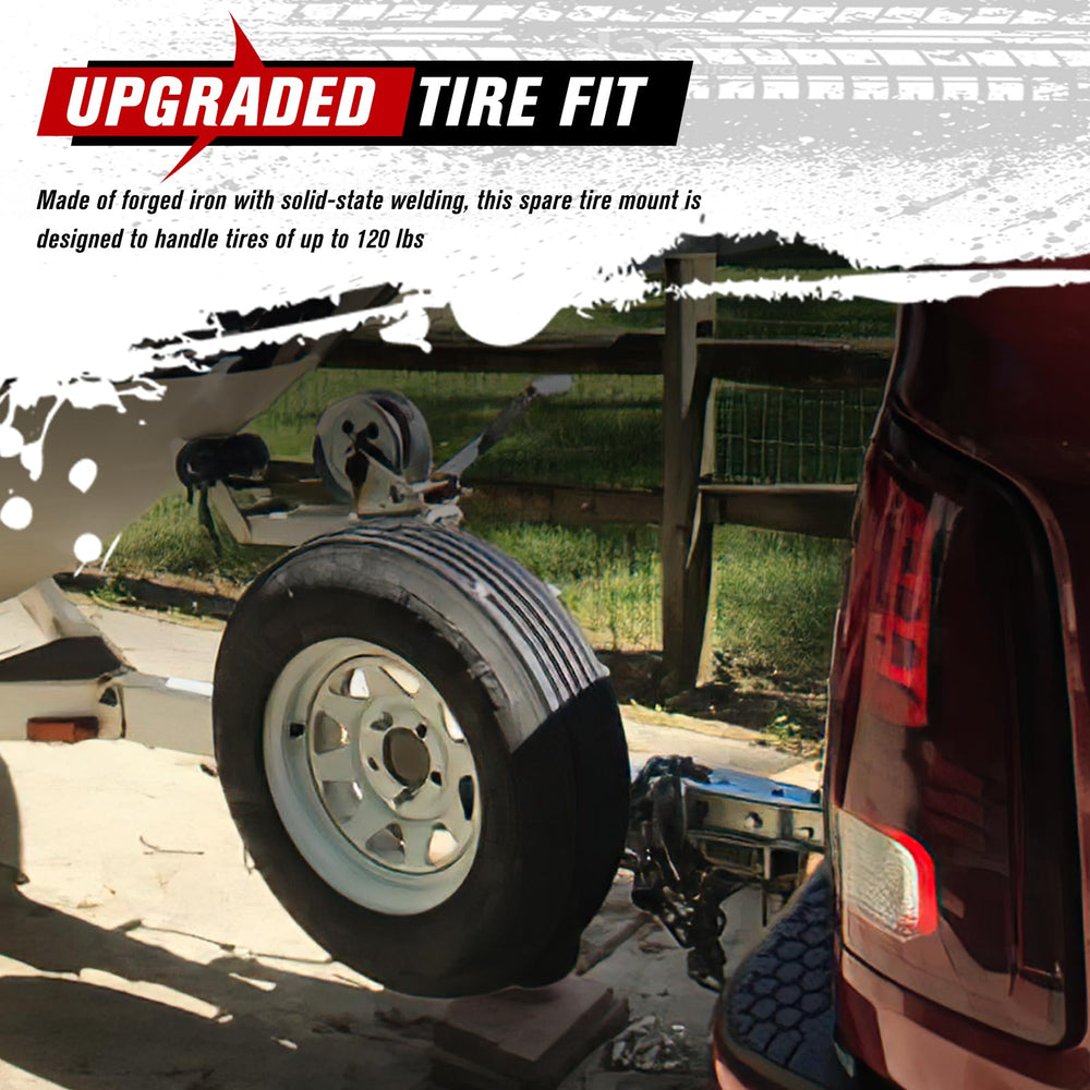 FIERYRED bolt-pattern compatibility view confirms 4- and 5-lug wheel support.
