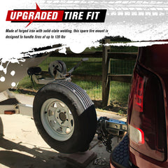 FIERYRED bolt-pattern compatibility view confirms 4- and 5-lug wheel support.
