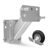 FIERYRED trailer spare tire mount bracket for easy tongue installation.