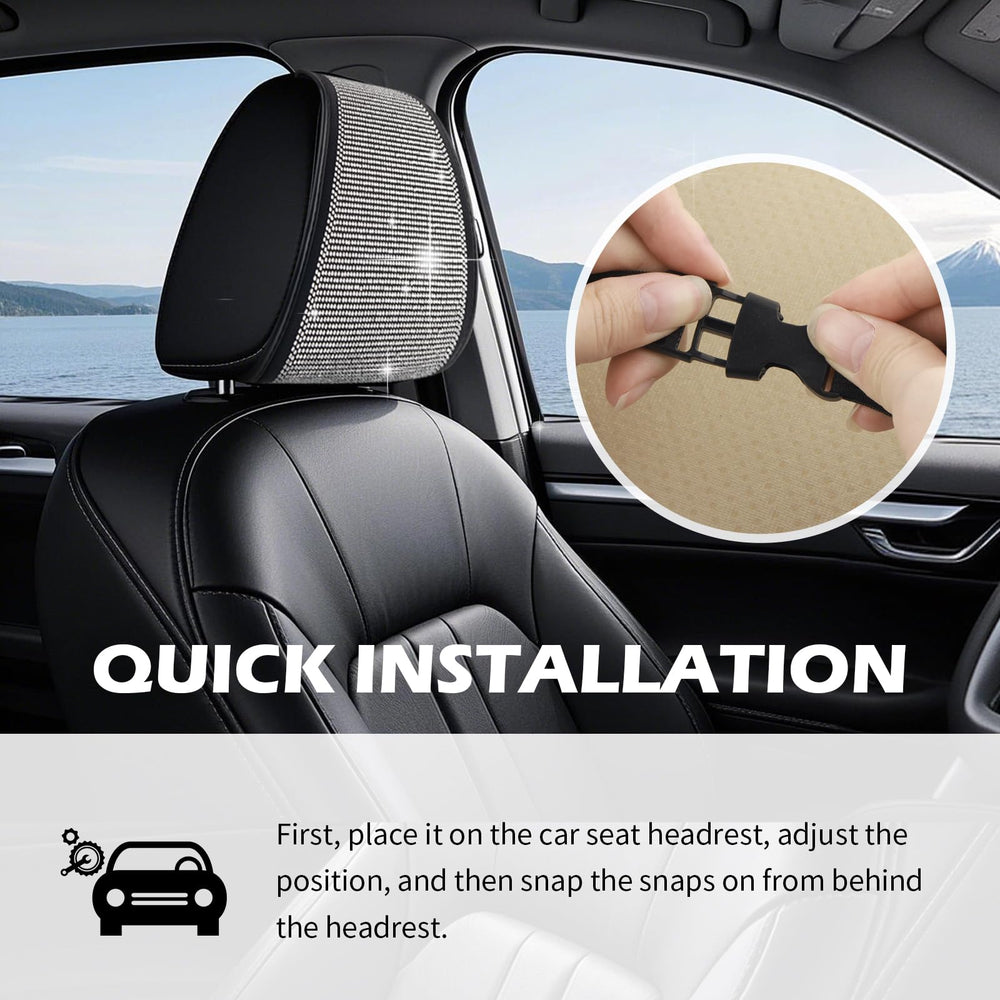 Figpade dirt-wear-resistance headrest keeps interiors clean.