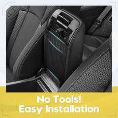 FIILINES armrest cover adds organized storage, keeping essentials near you during drives.