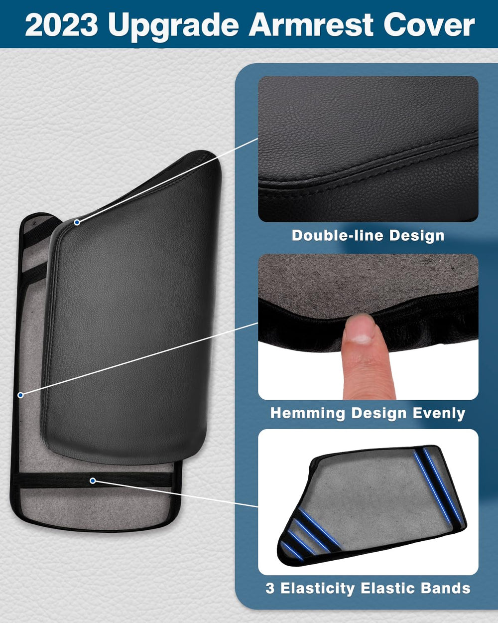 FIILINES center console cover waterproof, easy to clean and pet-friendly.