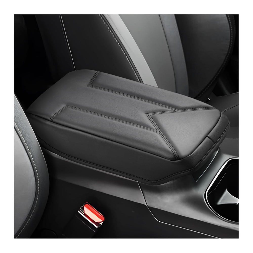 FIILINES center console cover for Subaru Outback, front view shows a precise, factory-like fit.