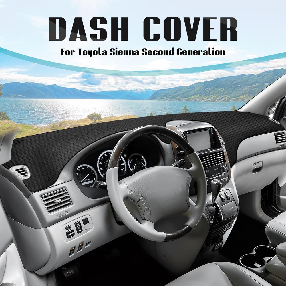 FIILINES breathable mesh fabric dashboard cover for heat management.